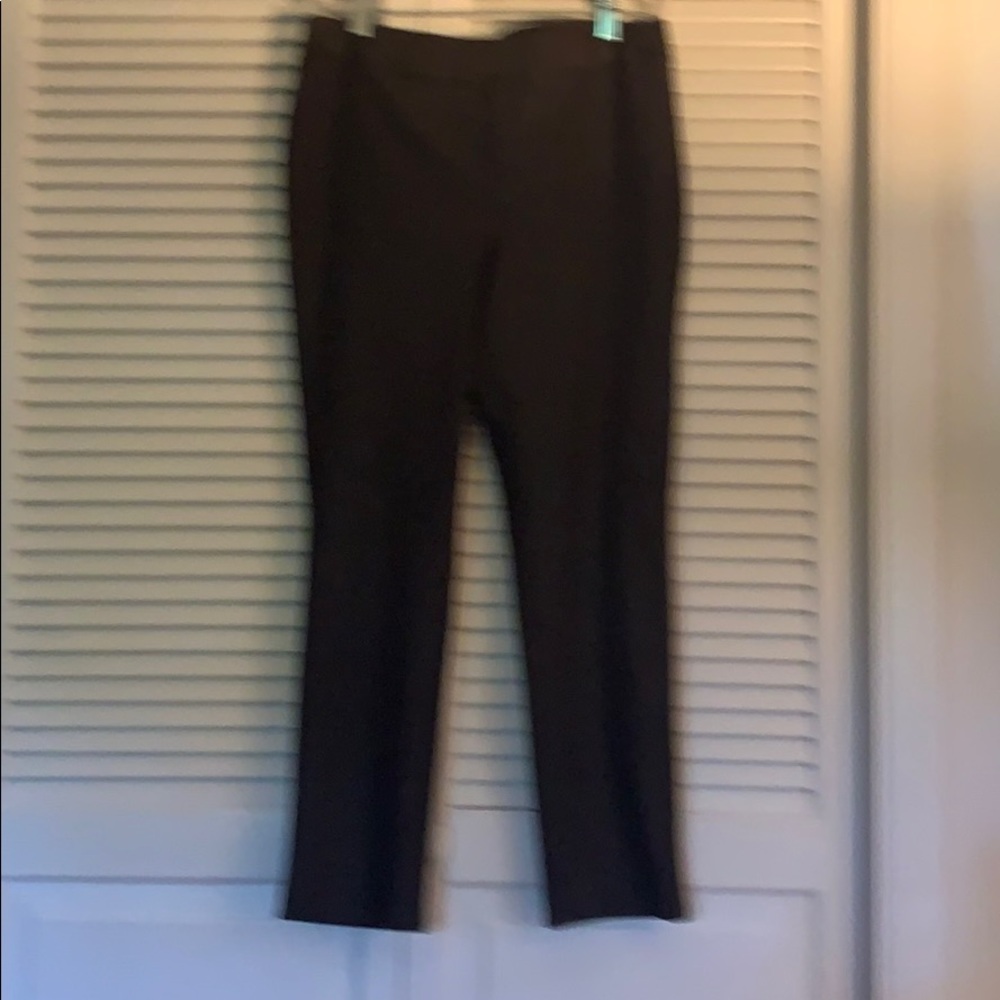 Chicos Faux leather Jeggings